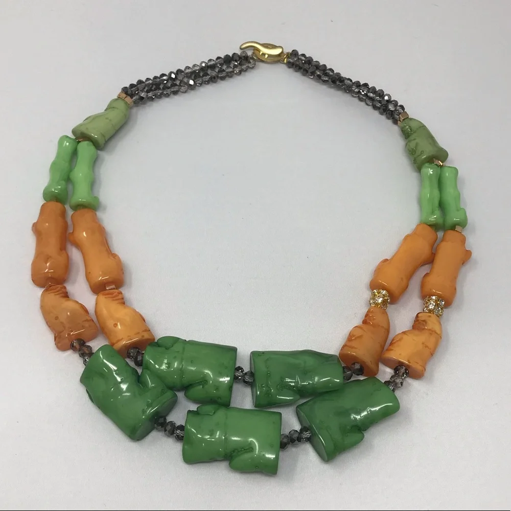 Anthro “Vedura Segment Necklace” - Picture 3 of 11